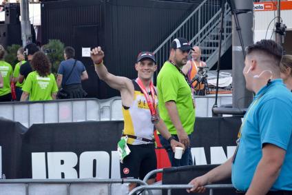 Toon is an Ironman and after Ironman Vichy now it was Ironman Maastricht!