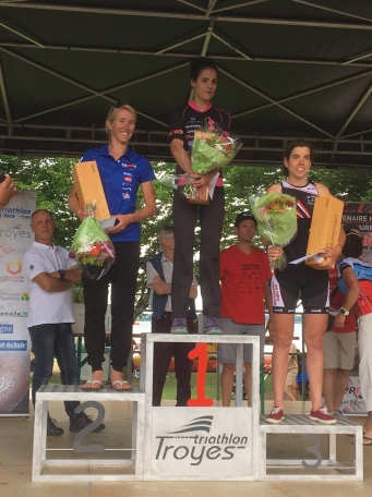 Inge...unbelievable month for her, with AG win in 70.3 Luxemburg and 2nd place in Troyes!